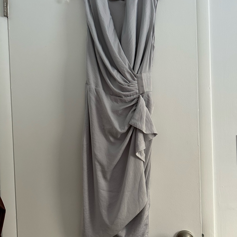 AllSaints Cancity Dress Grey Size 2